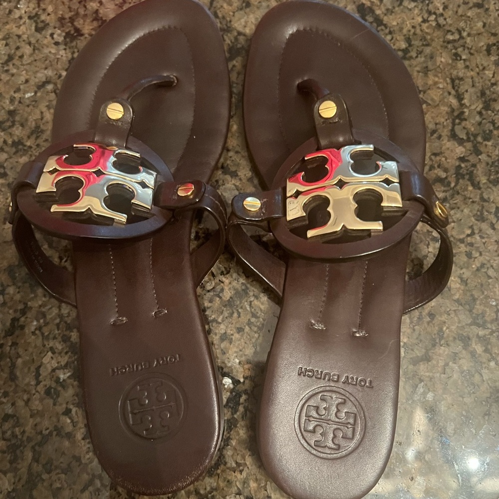 Tory Burch Metal Miller Sandals